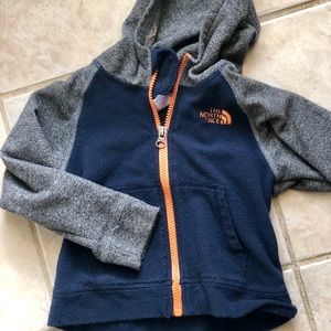 Toddler Boy NorthFace Hooded Jacket Size 2T